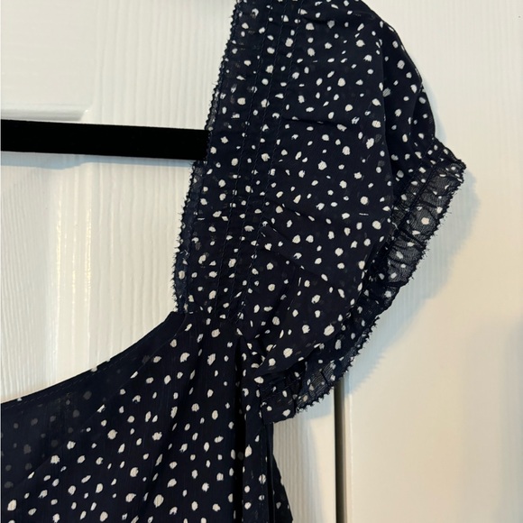 J.Crew navy dot blouse - Picture 5 of 5
